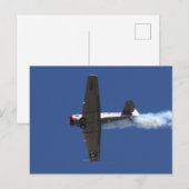 Kriegsflugzeug Postkarte (Vorne/Hinten)