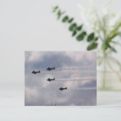 Kriegsflugzeug-Postkarten Postkarte (Stehend Vorderseite)