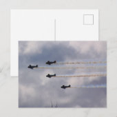 Kriegsflugzeug-Postkarten Postkarte (Vorne/Hinten)