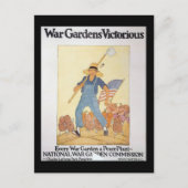 Kriegsgarten Zweiten Weltkrieg Postkarte (Vorderseite)