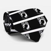 KRIEGSGEFANGEN+MIA Flagge Krawatte (Gerollt)