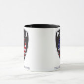 KRIEGSGEFANGEN MIA - Schild Tasse (Zentrum)