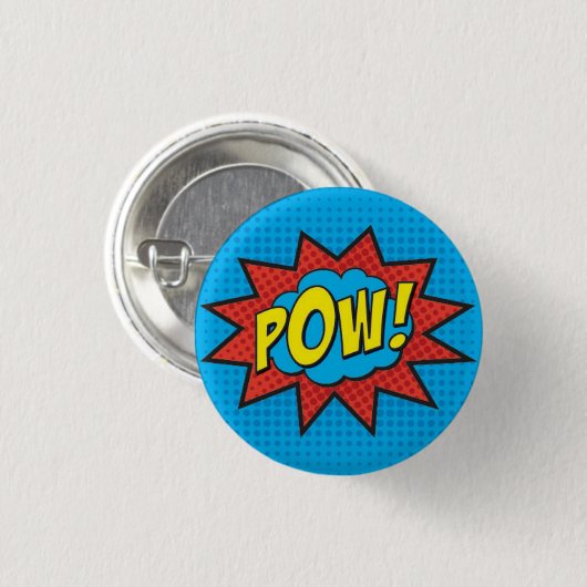 KRIEGSGEFANGEN! Superhero-Button PC Button (Vorne & Hinten)