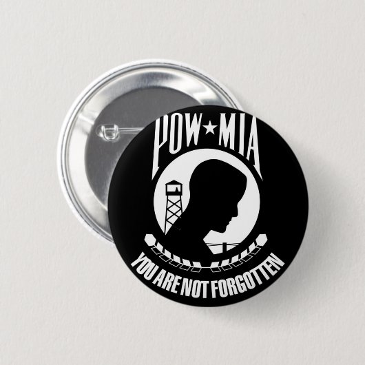 Kriegsgefangen - vermisst in der Aktion Button (Vorne & Hinten)