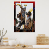 Kriegsgefecht Poster (Küche)