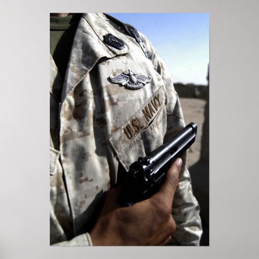 Kriegsgerät für die Flotte Poster (Vorne)