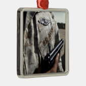 Kriegsgerät für die Flotte Silbernes Ornament (Rechts)