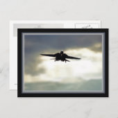 Kriegsherde nähern postkarte (Vorne/Hinten)