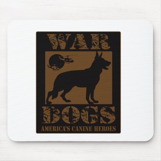 Kriegshunde Mousepad (Vorne)
