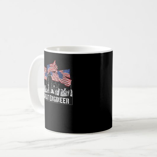Kriegsingenieur Kaffeetasse (Vorderseite Links)
