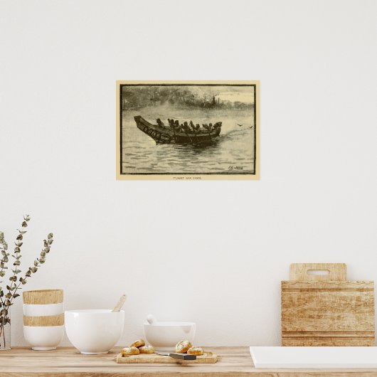 Kriegskanone Poster (Küche)