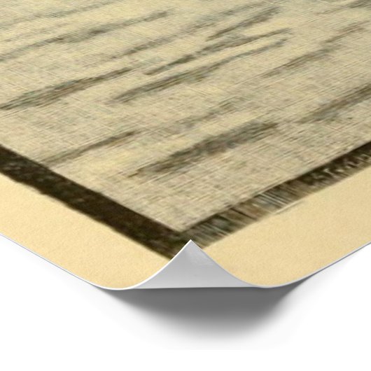 Kriegskanone Poster (Ecke)