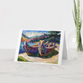 Kriegskanos | Emily Carr | Karte (Vorderseite)