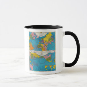 Kriegskarte Atlantik, Eurasien, Afrika, Pazifische Tasse
