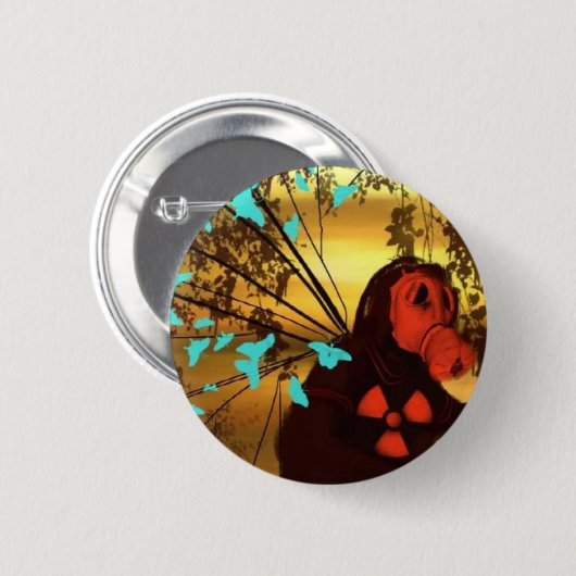 Kriegsknopf Button (Vorne & Hinten)