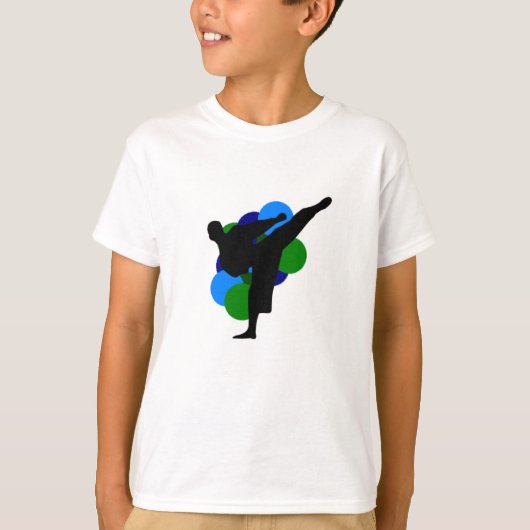 Kriegskunst-KinderShirt mit Hintergrund T-Shirt (Vorderseite)
