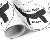 Kriegskunst-schwarzer Geschenkpapier (Rolleneckpunkt)