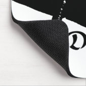 Kriegskunst-schwarzer Gurt Kung Fu Vater Mousepad (Ecke)