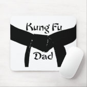 Kriegskunst-schwarzer Gurt Kung Fu Vater Mousepad (Mit Mouse)