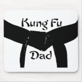 Kriegskunst-schwarzer Gurt Kung Fu Vater Mousepad (Vorne)