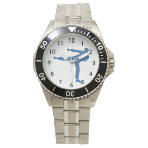 Kriegskunst-Silhouette Armbanduhr