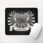 Kriegskunst-Wappen Mousepad (Mit Mouse)