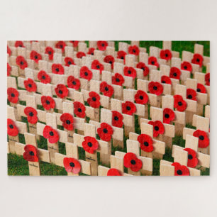 Kriegsmahnmal Mohnblume Puzzle