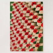 Kriegsmahnmal Mohnblume Puzzle (Vertikal)