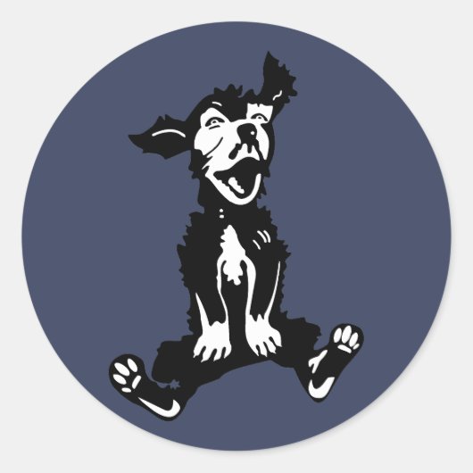 Kriegsmarine U-30 Emblem Runder Aufkleber (Vorderseite)