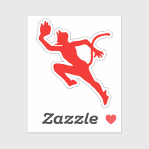 Kriegsmarine U-552 Emblem - The Red Devil Classi Aufkleber