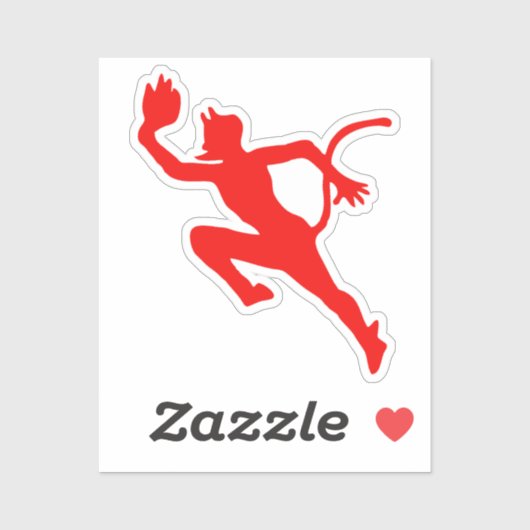 Kriegsmarine U-552 Emblem - The Red Devil Classi Aufkleber (Blatt)