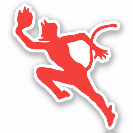 Kriegsmarine U-552 Emblem - The Red Devil Classi Aufkleber (Vorderseite)