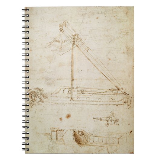 Kriegsmaschine (Bleistift auf Papier) Notizblock (Vorderseite)