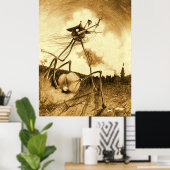 Kriegsmaschine der Welt Poster (Heimbüro)