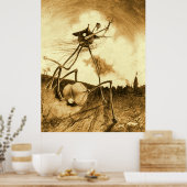 Kriegsmaschine der Welt Poster (Küche)