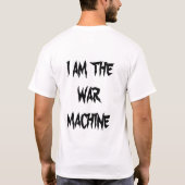Kriegsmaschine T-Shirt (Rückseite)
