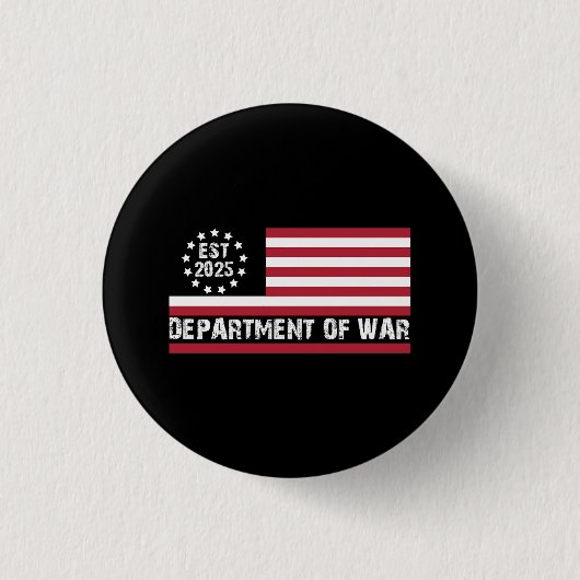 Kriegsministerium eingerichtet 2025 button (Vorderseite)