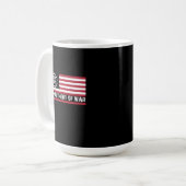 Kriegsministerium eingerichtet 2025 kaffeetasse (Vorderseite Links)