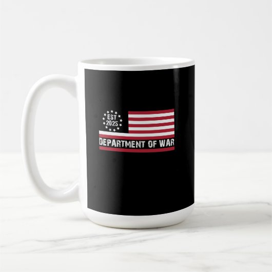 Kriegsministerium eingerichtet 2025 kaffeetasse (Links)