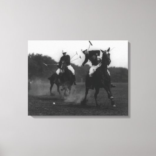 Kriegsministerium Polo Association Game Fotograf Leinwanddruck (Vorderseite)