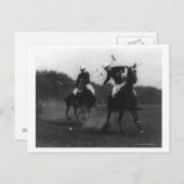 Kriegsministerium Polo Association Game Fotograf Postkarte (Vorne/Hinten)