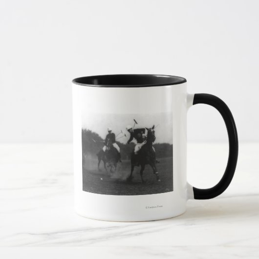 Kriegsministerium Polo Association Game Fotograf Tasse (Rechts)