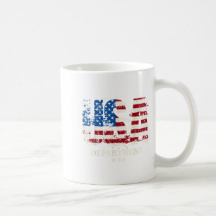 Kriegsministerium Vintage US-Flagge Militär 2025 Kaffeetasse