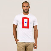 KRIEGSMITGLIEDER FLAG 1 T-Shirt (Vorne ganz)