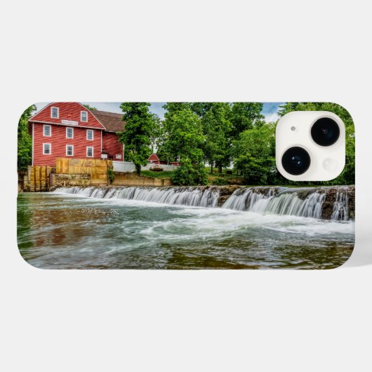 Kriegsmühle und Wasserfall Case-Mate iPhone Hülle (Rückseite (Horizontal))