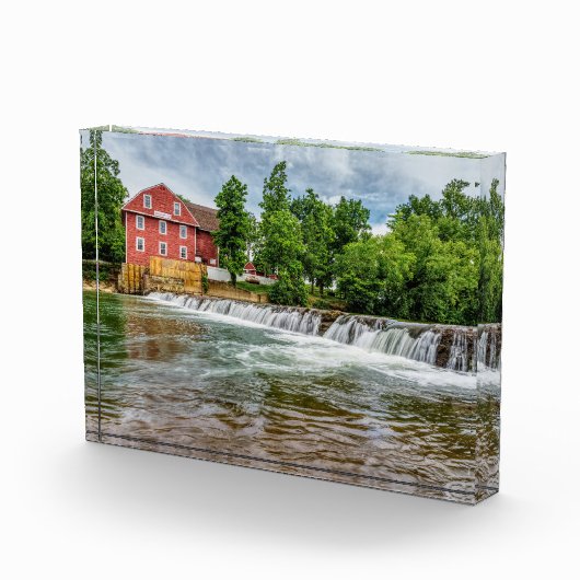 Kriegsmühle und Wasserfall Fotoblock (Rechts)