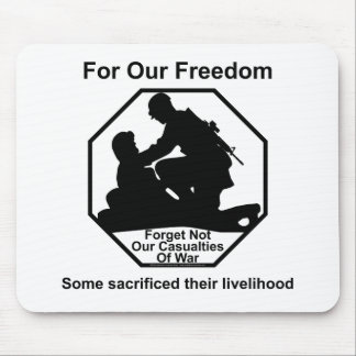 Kriegsopfer. Mousepad