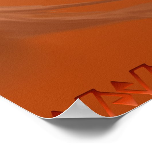 Kriegspferd Poster (Ecke)