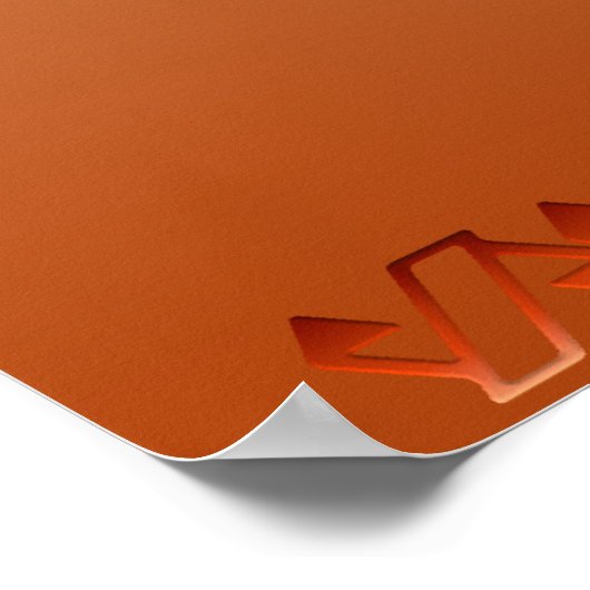 Kriegspferd Poster (Ecke)