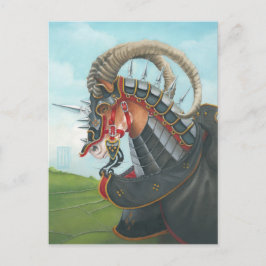 Kriegspferd Postkarte